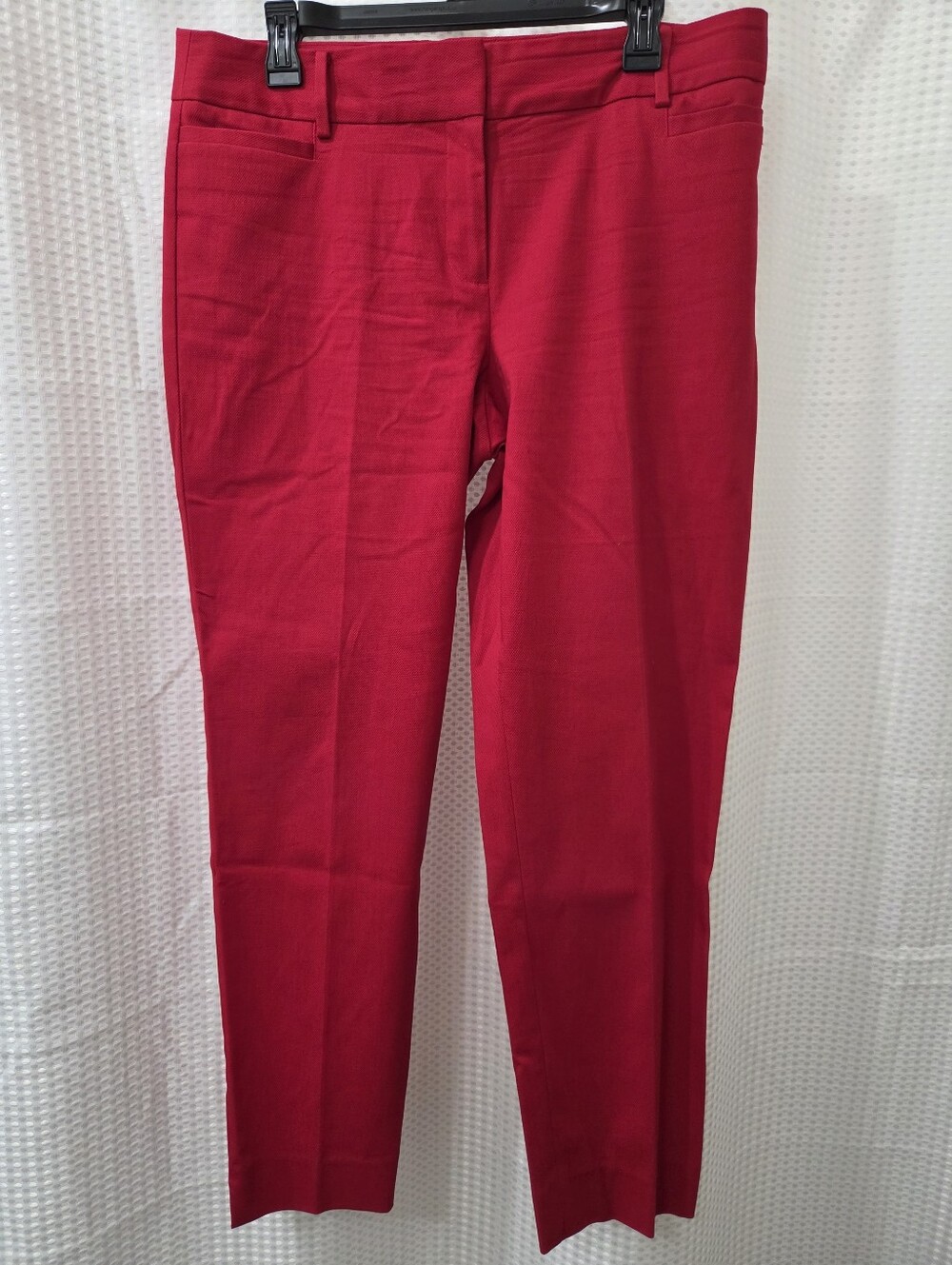 Talbots Hamphire Ankle Trousers Vibrant Red Women's  Size 10